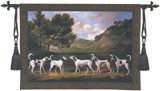 D155-2131-53*75 Foxhounds in a Landscape Tapestries: Tapestry gallery - Over 1500 tapestries and tapestry decorating accessories - Finest quality - Wide selection - Competitive prices - Source for wh