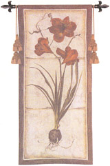 D155-2143-55*26 Red Tulip Study I Tapestries: Tapestry gallery - Over 1500 tapestries and tapestry decorating accessories - Finest quality - Wide selection - Competitive prices - Source for wholesale