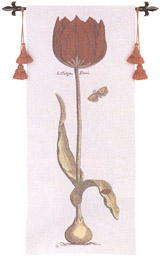 D155-2145-49*20 Red Tulipa Duris Tapestries: Tapestry gallery - Over 1500 tapestries and tapestry decorating accessories - Finest quality - Wide selection - Competitive prices - Source for wholesale 