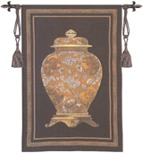 D155-2171-53*37 Oriental Jar II Tapestries: Tapestry gallery - Over 1500 tapestries and tapestry decorating accessories - Finest quality - Wide selection - Competitive prices - Source for wholesale t