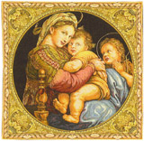 D155-2193-25*25 Madonna Della Seggiola Tapestries: Tapestry gallery - Over 1500 tapestries and tapestry decorating accessories - Finest quality - Wide selection - Competitive prices - Source for whol