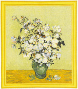 D155-2200-30*27 Roses Van Gogh Tapestries: Tapestry gallery - Over 1500 tapestries and tapestry decorating accessories - Finest quality - Wide selection - Competitive prices - Source for wholesale ta