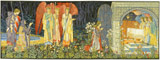 D155-2209-53*140 The Holy Grail (The Vision) Tapestries: Tapestry gallery - Over 1500 tapestries and tapestry decorating accessories - Finest quality - Wide selection - Competitive prices - Source fo