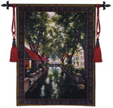 D155-2278-53*40 Canal in Brugge Tapestries: Tapestry gallery - Over 1500 tapestries and tapestry decorating accessories - Finest quality - Wide selection - Competitive prices - Source for wholesale t