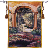 D155-2285-53*40 East Garden II Tapestries: Tapestry gallery - Over 1500 tapestries and tapestry decorating accessories - Finest quality - Wide selection - Competitive prices - Source for wholesale ta