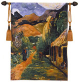 D155-2289-53*42 Chemin A Papeete Tapestries: Tapestry gallery - Over 1500 tapestries and tapestry decorating accessories - Finest quality - Wide selection - Competitive prices - Source for wholesale 