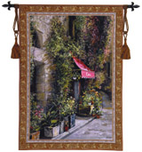 D155-2292-73*53 St. Moritz Cafe Tapestries: Tapestry gallery - Over 1500 tapestries and tapestry decorating accessories - Finest quality - Wide selection - Competitive prices - Source for wholesale t