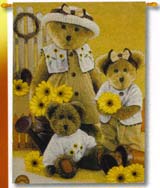 D155-2313-36*26 Black-eyed Susan Tapestries: Tapestry gallery - Over 1500 tapestries and tapestry decorating accessories - Finest quality - Wide selection - Competitive prices - Source for wholesale 