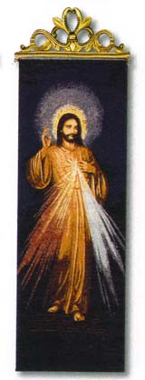 D155-2317-36*13 The Divine Mercy Tapestries: Tapestry gallery - Over 1500 tapestries and tapestry decorating accessories - Finest quality - Wide selection - Competitive prices - Source for wholesale 