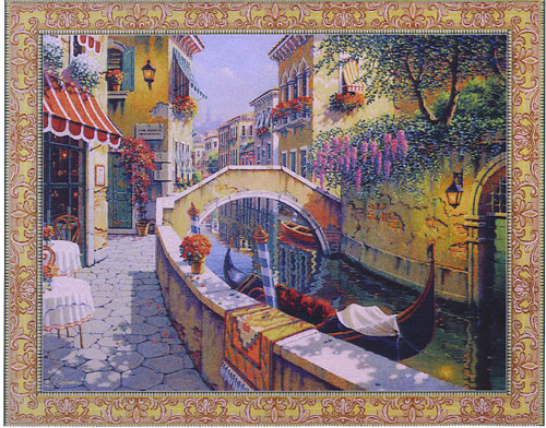 D155-2359-52*64 Passage to San Marco Tapestries: Tapestry gallery - Over 1500 tapestries and tapestry decorating accessories - Finest quality - Wide selection - Competitive prices - Source for wholes
