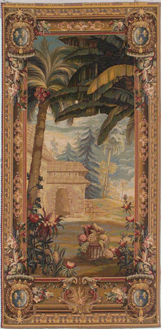 D155-2396-58*28 La Recolte des Ananas Tapestries: Tapestry gallery - Over 1500 tapestries and tapestry decorating accessories - Finest quality - Wide selection - Competitive prices - Source for whole