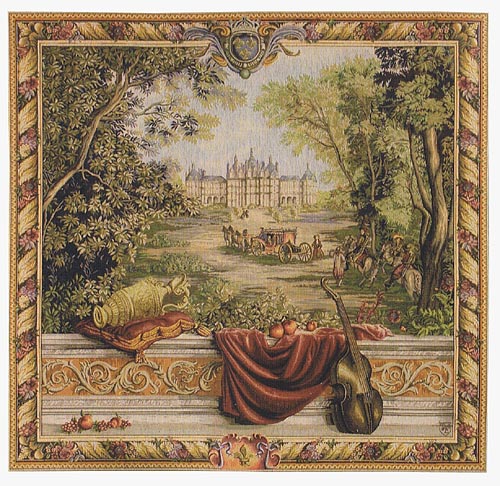 D155-2398-58*58 Verdure au Chateau (9151) Tapestries: Tapestry gallery - Over 1500 tapestries and tapestry decorating accessories - Finest quality - Wide selection - Competitive prices - Source for w