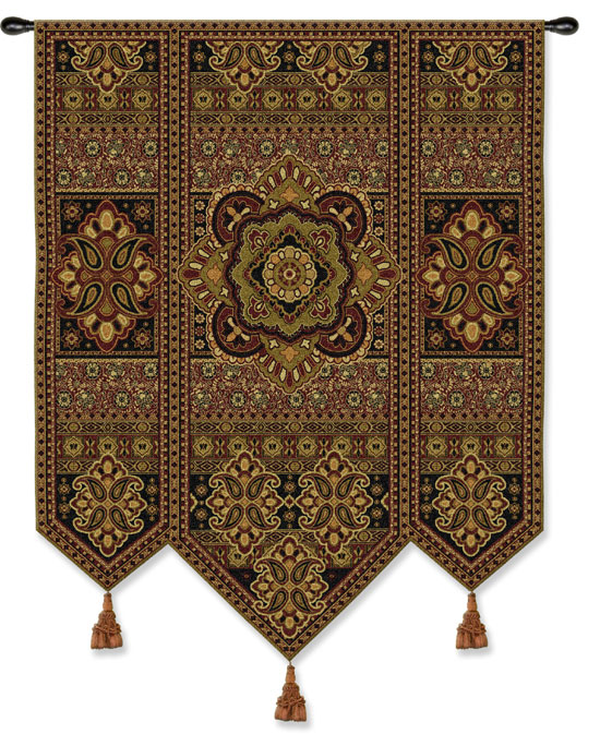 D155-2425-67*53 Masala Anise Tapestries: Tapestry gallery - Over 1500 tapestries and tapestry decorating accessories - Finest quality - Wide selection - Competitive prices - Source for wholesale tape