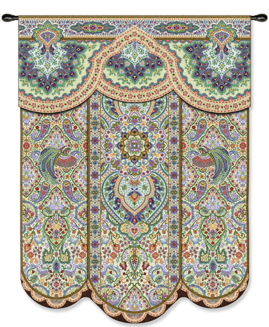D155-2427-69*51 Paradise Garden Tapestries: Tapestry gallery - Over 1500 tapestries and tapestry decorating accessories - Finest quality - Wide selection - Competitive prices - Source for wholesale t