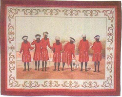 D155-253-40*54 Gentil Hommes Tapestries: Tapestry gallery - Over 1500 tapestries and tapestry decorating accessories - Finest quality - Wide selection - Competitive prices - Source for wholesale tape