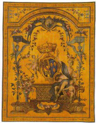 D155-256-58*44 Dame Au Blason Tapestries: Tapestry gallery - Over 1500 tapestries and tapestry decorating accessories - Finest quality - Wide selection - Competitive prices - Source for wholesale tap