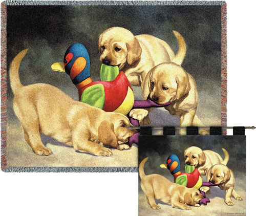 D155-2584-54*70 Ive Got It (Dogs) Tapestries: Tapestry gallery - Over 1500 tapestries and tapestry decorating accessories - Finest quality - Wide selection - Competitive prices - Source for wholesal