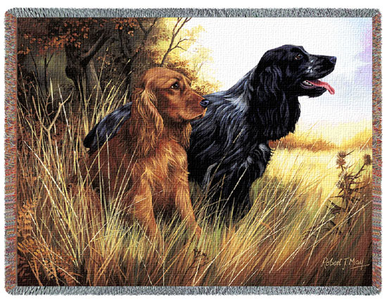 D155-2587-54*70 Cocker Spaniel (Dogs) Tapestries: Tapestry gallery - Over 1500 tapestries and tapestry decorating accessories - Finest quality - Wide selection - Competitive prices - Source for whole
