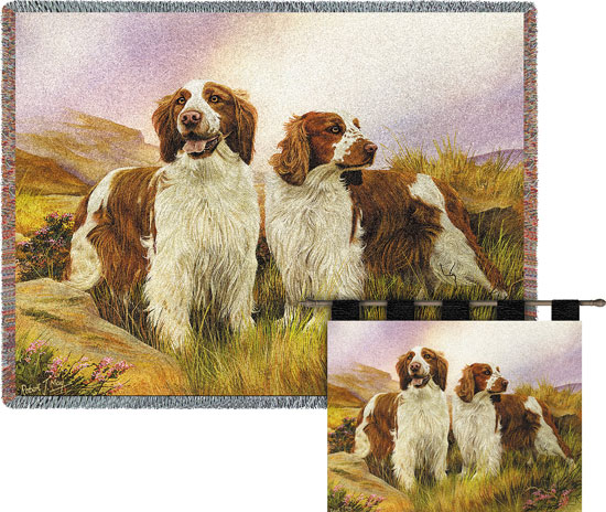 D155-2588-54*70 Welsh Springer (Dogs) Tapestries: Tapestry gallery - Over 1500 tapestries and tapestry decorating accessories - Finest quality - Wide selection - Competitive prices - Source for whole