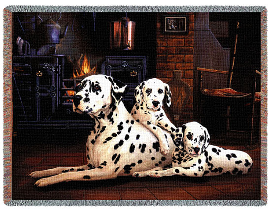 D155-2596-54*70 Dalmation (Dogs) Tapestries: Tapestry gallery - Over 1500 tapestries and tapestry decorating accessories - Finest quality - Wide selection - Competitive prices - Source for wholesale 