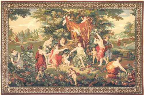 D155-261-54*132 Pastorale 14856 Tapestries: Tapestry gallery - Over 1500 tapestries and tapestry decorating accessories - Finest quality - Wide selection - Competitive prices - Source for wholesale t