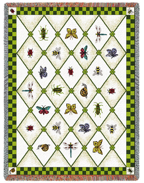 D155-2619-70*54 Garden Guests (Nature) Tapestries: Tapestry gallery - Over 1500 tapestries and tapestry decorating accessories - Finest quality - Wide selection - Competitive prices - Source for whol