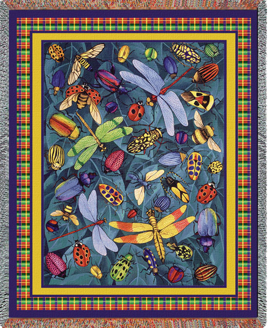 D155-2623-70*54 Bugs Life (Nature) Tapestries: Tapestry gallery - Over 1500 tapestries and tapestry decorating accessories - Finest quality - Wide selection - Competitive prices - Source for wholesal