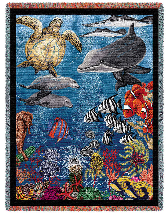 D155-2624-70*54 Underwater (Nature) Tapestries: Tapestry gallery - Over 1500 tapestries and tapestry decorating accessories - Finest quality - Wide selection - Competitive prices - Source for wholesa