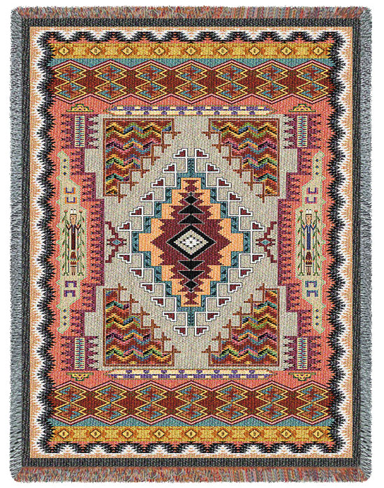 D155-2673-70*54 Southwest Salmon (Western) Tapestries: Tapestry gallery - Over 1500 tapestries and tapestry decorating accessories - Finest quality - Wide selection - Competitive prices - Source for 