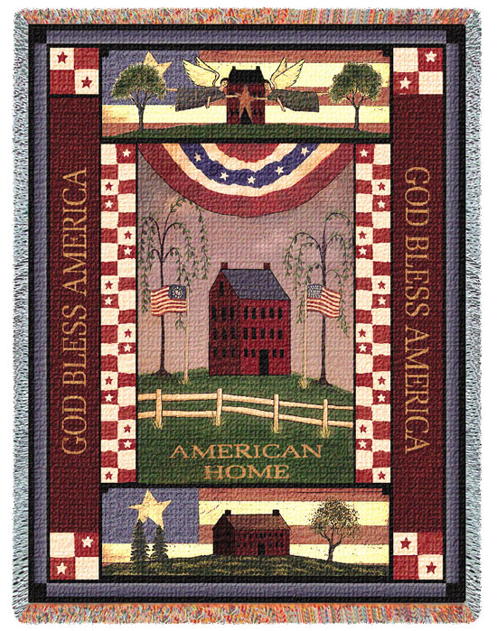 D155-2689-70*54 American Home (Americana) Tapestries: Tapestry gallery - Over 1500 tapestries and tapestry decorating accessories - Finest quality - Wide selection - Competitive prices - Source for w