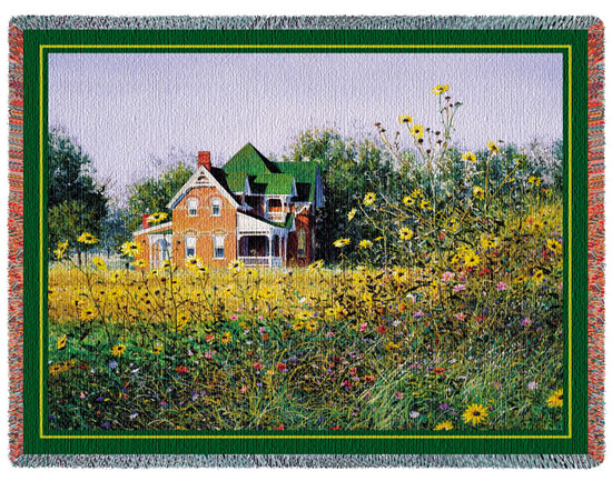 D155-2698-54*70 Victoria in the Meadow (Americana) Tapestries: Tapestry gallery - Over 1500 tapestries and tapestry decorating accessories - Finest quality - Wide selection - Competitive prices - Sou