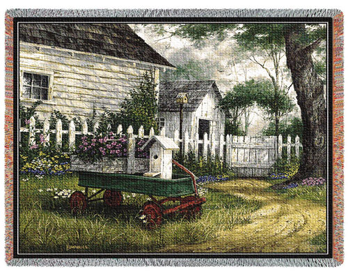 D155-2705-54*70 Antique Wagon (Americana) Tapestries: Tapestry gallery - Over 1500 tapestries and tapestry decorating accessories - Finest quality - Wide selection - Competitive prices - Source for w
