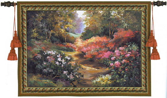 D155-2718-36*53 Botanica Tapestries: Tapestry gallery - Over 1500 tapestries and tapestry decorating accessories - Finest quality - Wide selection - Competitive prices - Source for wholesale tapestry