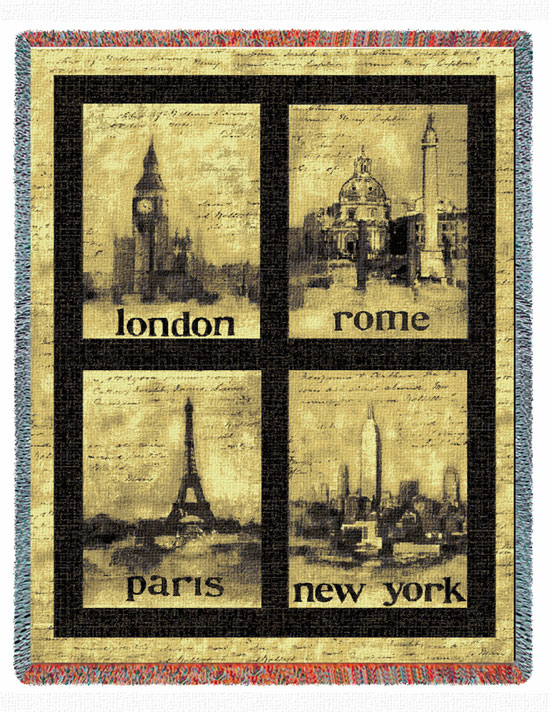 D155-2757-70*54 International Cities (International) Tapestries: Tapestry gallery - Over 1500 tapestries and tapestry decorating accessories - Finest quality - Wide selection - Competitive prices - S