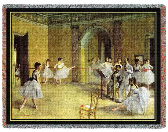 D155-2782-54*70 The Dance Foyer (Dance) Tapestries: Tapestry gallery - Over 1500 tapestries and tapestry decorating accessories - Finest quality - Wide selection - Competitive prices - Source for who