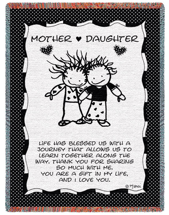D155-2790-69*48 Mother Daughter (Children of the Inner Light) Tapestries: Tapestry gallery - Over 1500 tapestries and tapestry decorating accessories - Finest quality - Wide selection - Competitive p