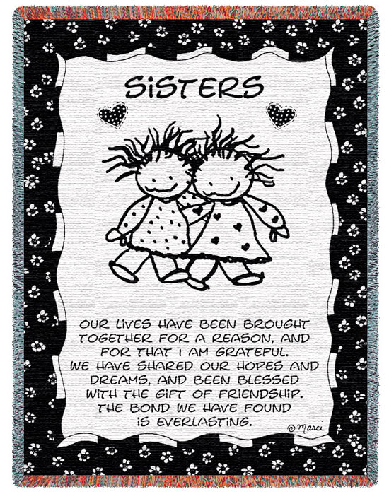 D155-2792-69*48 Sisters (Children of the Inner Light) Tapestries: Tapestry gallery - Over 1500 tapestries and tapestry decorating accessories - Finest quality - Wide selection - Competitive prices - 