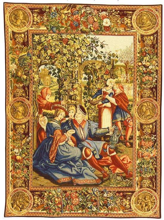 D155-2800-76*52 The Month of October Tapestries: Tapestry gallery - Over 1500 tapestries and tapestry decorating accessories - Finest quality - Wide selection - Competitive prices - Source for wholes