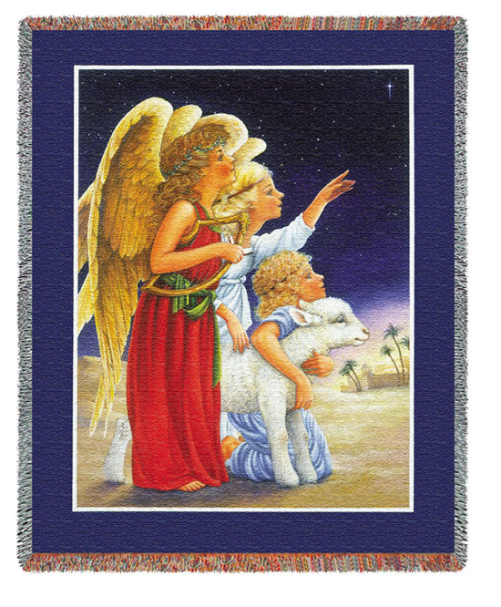 D155-2837-70*54 Angels at Night (Angels) Tapestries: Tapestry gallery - Over 1500 tapestries and tapestry decorating accessories - Finest quality - Wide selection - Competitive prices - Source for wh