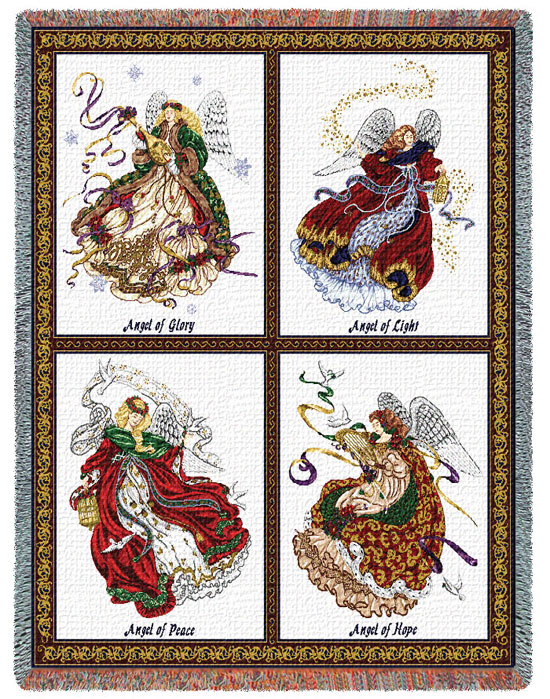 D155-2840-70*54 Celestial Angels (Angels) Tapestries: Tapestry gallery - Over 1500 tapestries and tapestry decorating accessories - Finest quality - Wide selection - Competitive prices - Source for w
