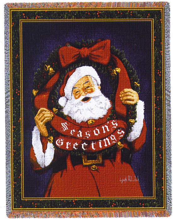 D155-2843-70*54 Father Christmas (Holidays) Tapestries: Tapestry gallery - Over 1500 tapestries and tapestry decorating accessories - Finest quality - Wide selection - Competitive prices - Source for