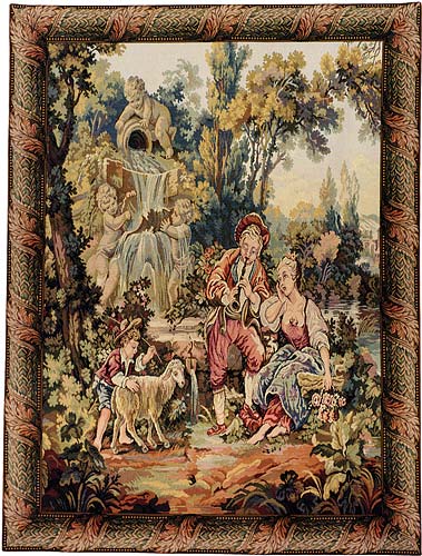 D155-285-64*50 Romantic Musical Interlude-02 (Vertical) Tapestries: Tapestry gallery - Over 1500 tapestries and tapestry decorating accessories - Finest quality - Wide selection - Competitive prices 