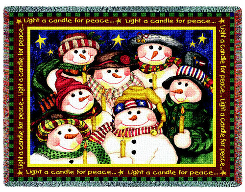D155-2859-54*70 Light a Candle for Peace (Holidays) Tapestries: Tapestry gallery - Over 1500 tapestries and tapestry decorating accessories - Finest quality - Wide selection - Competitive prices - So
