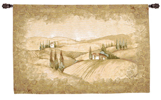 D155-2915-40*54 View of Tuscany Tapestries: Tapestry gallery - Over 1500 tapestries and tapestry decorating accessories - Finest quality - Wide selection - Competitive prices - Source for wholesale t