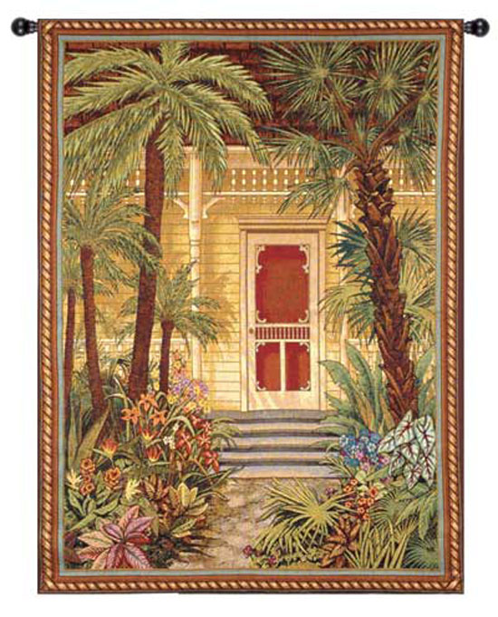 D155-2922-53*40 Key West Villa Tapestries: Tapestry gallery - Over 1500 tapestries and tapestry decorating accessories - Finest quality - Wide selection - Competitive prices - Source for wholesale ta