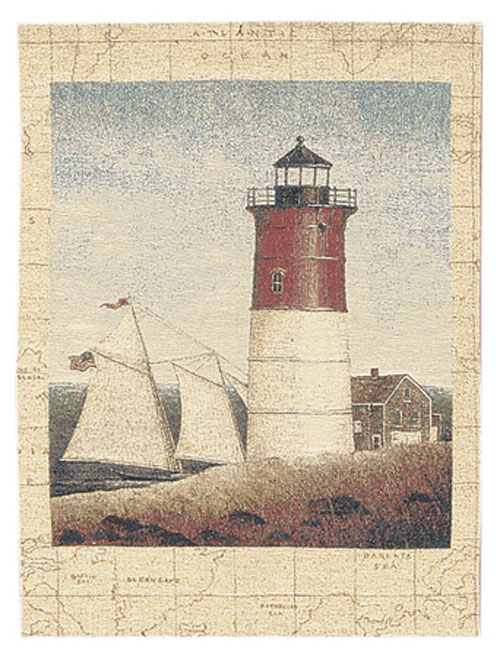 D155-2966-38*26 Lighthouse 1480R Tapestries: Tapestry gallery - Over 1500 tapestries and tapestry decorating accessories - Finest quality - Wide selection - Competitive prices - Source for wholesale 