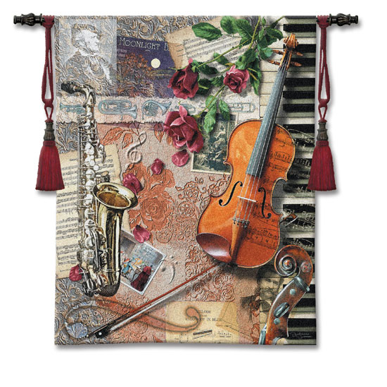 D155-3006-53*42 Ensemble Tapestries: Tapestry gallery - Over 1500 tapestries and tapestry decorating accessories - Finest quality - Wide selection - Competitive prices - Source for wholesale tapestry