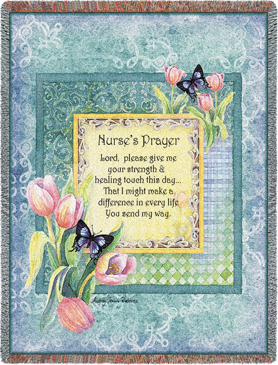 D155-3017-70*54 Nurse Prayer (Professions) Tapestries: Tapestry gallery - Over 1500 tapestries and tapestry decorating accessories - Finest quality - Wide selection - Competitive prices - Source for 