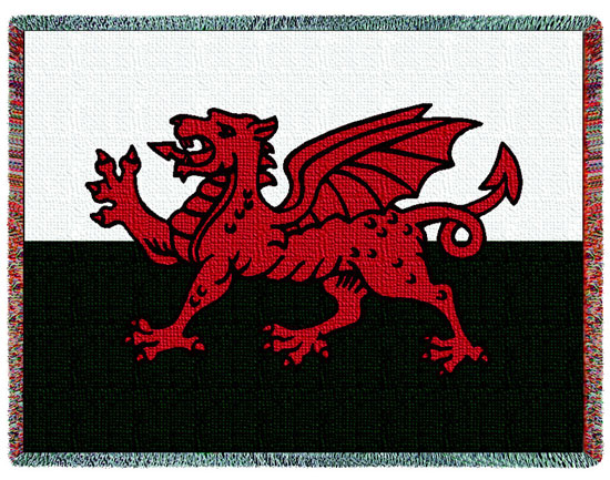 D155-3047-48*69 Welsh Dragon (Flags) Tapestries: Tapestry gallery - Over 1500 tapestries and tapestry decorating accessories - Finest quality - Wide selection - Competitive prices - Source for wholes