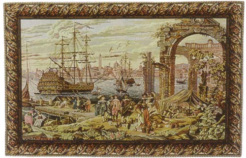 D155-307-46*48 Mercanti 1738 Tapestries: Tapestry gallery - Over 1500 tapestries and tapestry decorating accessories - Finest quality - Wide selection - Competitive prices - Source for wholesale tape